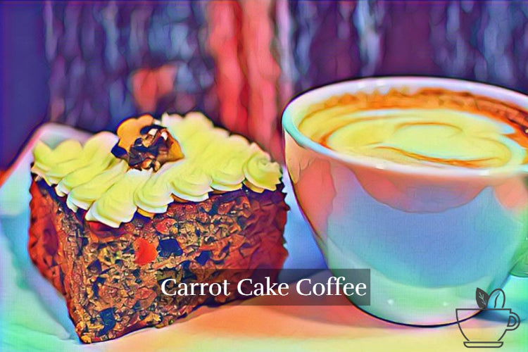 Carrot Cake Flavored Coffee at About The Cup