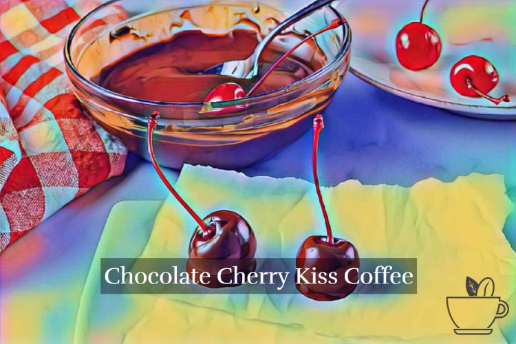 Chocolate Cherry Kiss Flavored Coffee at About The Cup