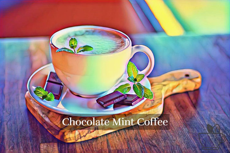 Chocolate Mint Flavored Coffee at About The Cup