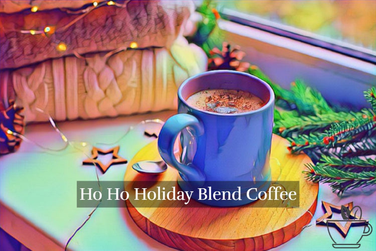Ho Ho Holiday Blend Coffee at About The Cup