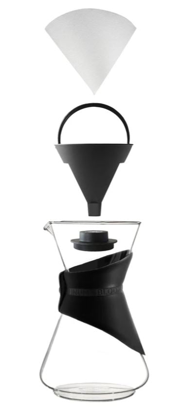 Bloom and Flow Pour Over Coffee Brewing System