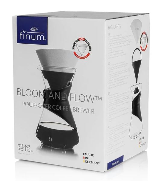 Bloom and Flow Pour Over Coffee Retail Box
