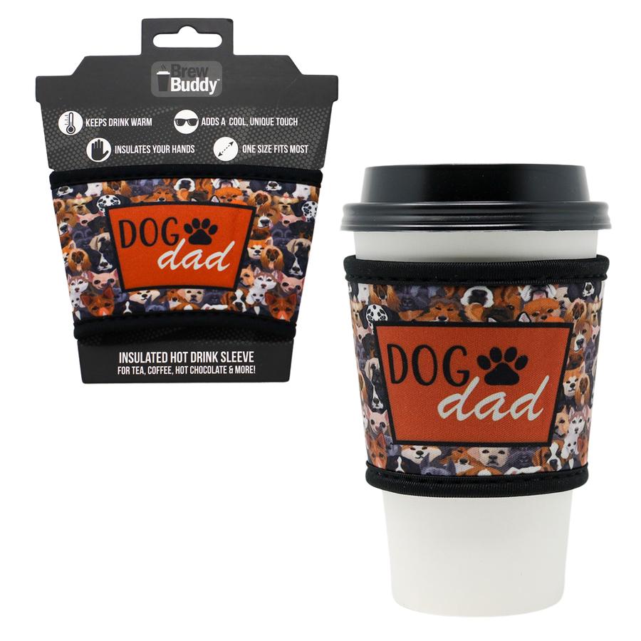Brew Buddy Coffee and Hot Chocolate Sleeve - Dog Dad