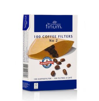 Finum Coffee Filters No 2 size