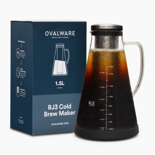 Ovalware RJ3 Cold Brew / Tea Maker 1.5 L